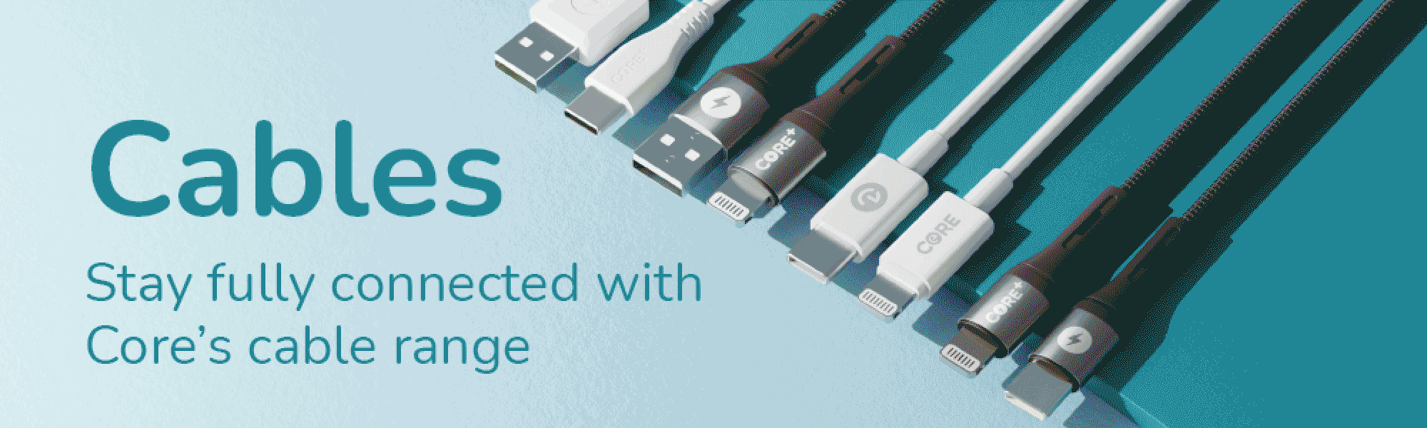 Core tech accessories range