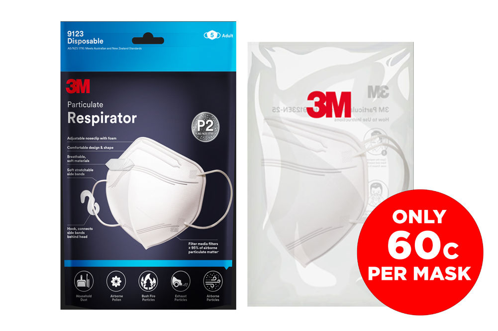 [79454] 3M PACK OF 5 MASKS