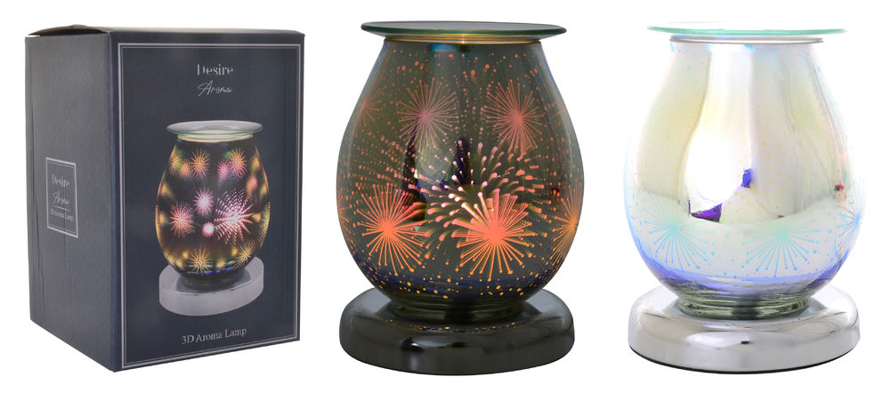 [52741] AROMA LAMP SILVER SPARKLE R