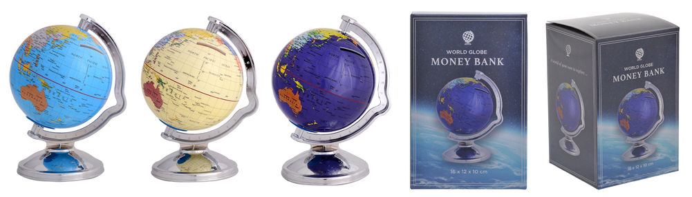 [53101] WORLD GLOBE MONEYBANK (3)