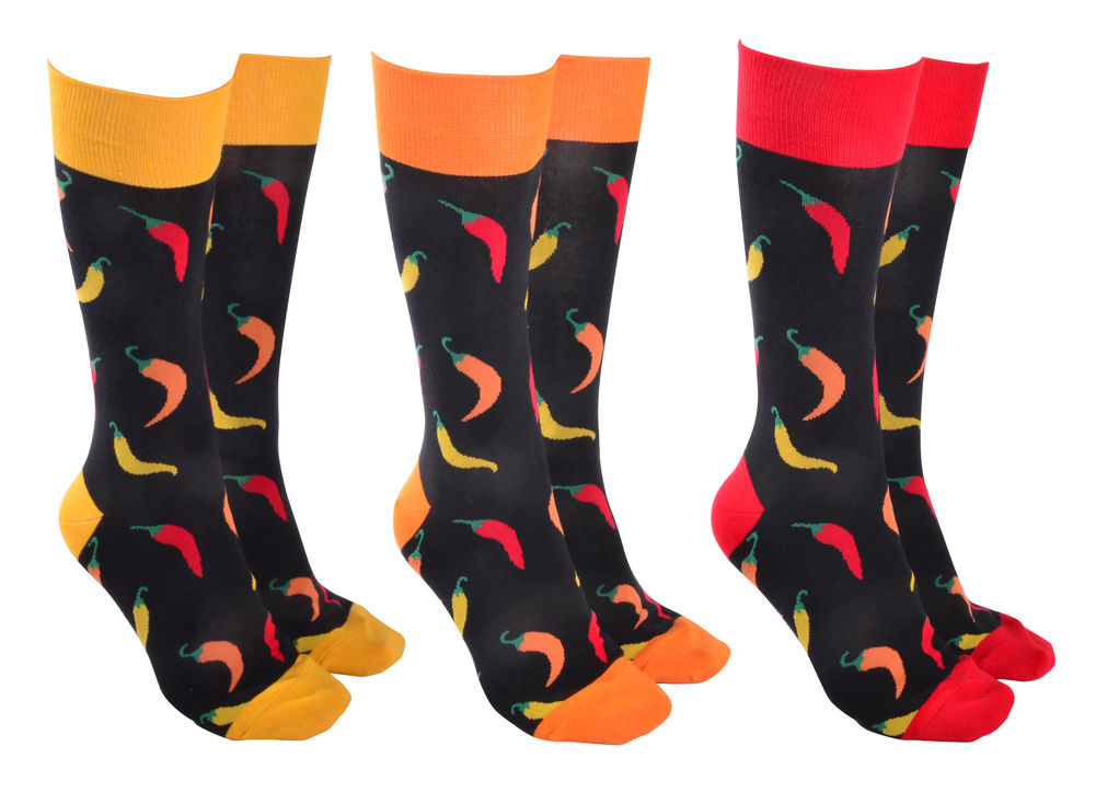 [53960] SOCK SOCIETY HOT CHILLI (3)