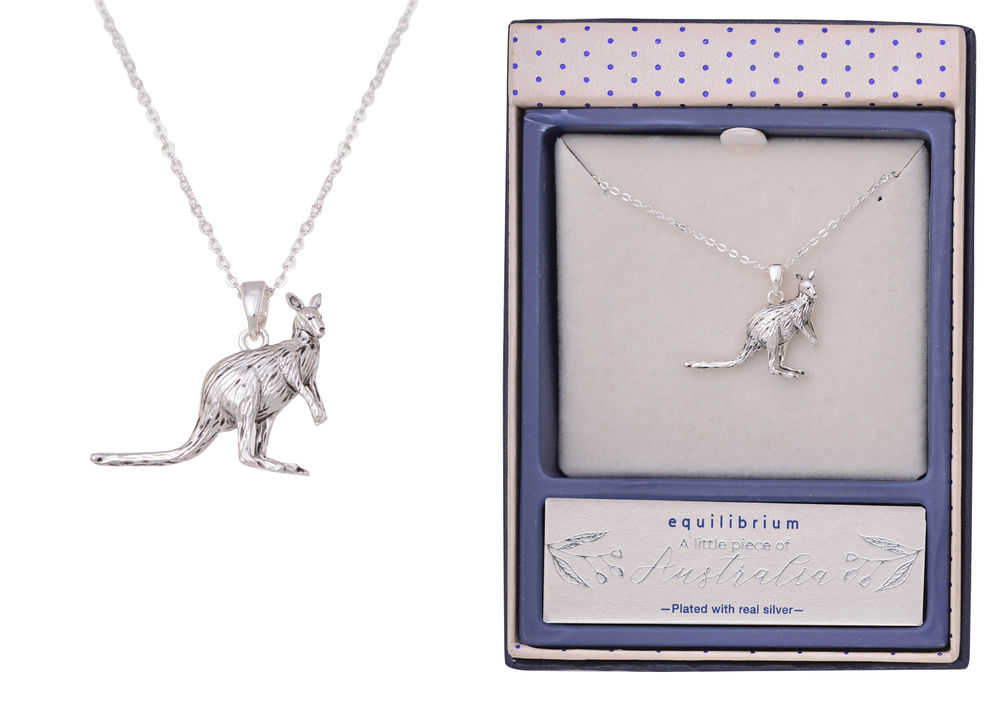 [54172] AUST FAUNA NECKLACE KANGAROO