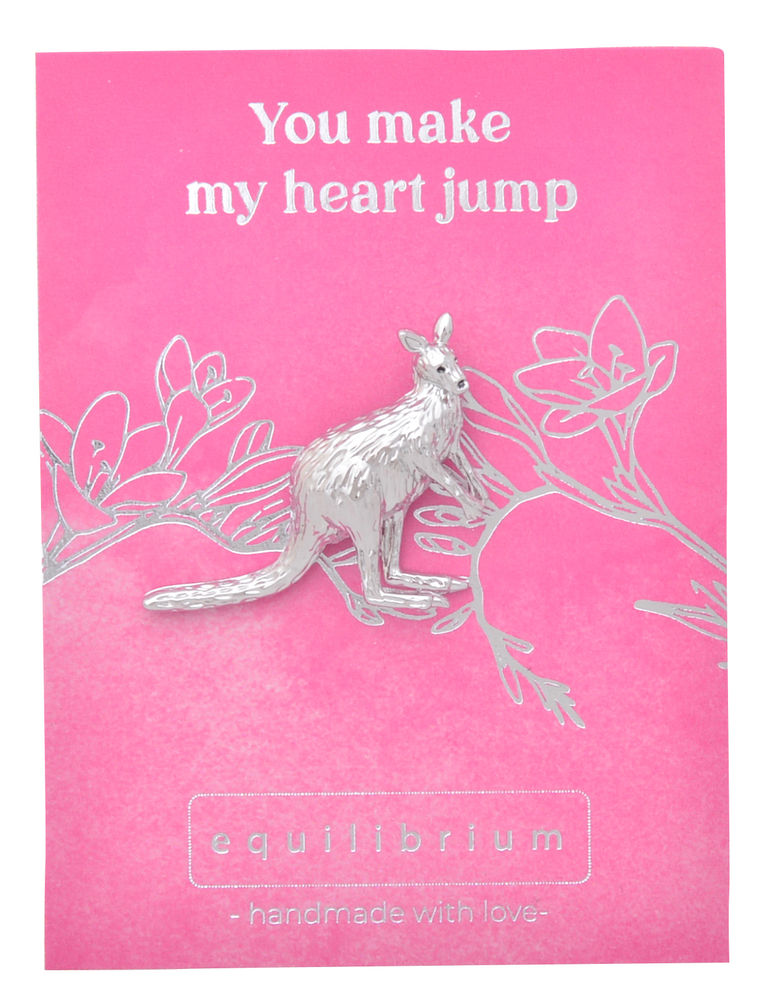 [54358] AUST FAUNA PIN KANGAROO
