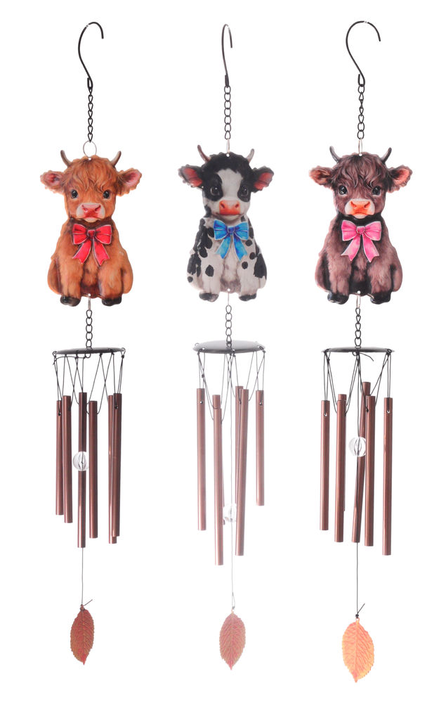 HIGHLAND COW WIND CHIME (3)