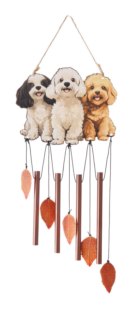 [56009] CUTE DOG WIND CHIME