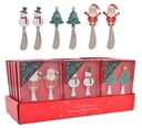 XMAS PATE & CHEESE KNIVES S/2 (3)