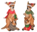 AUSSIE XMAS KANGAROO & JOEY (2