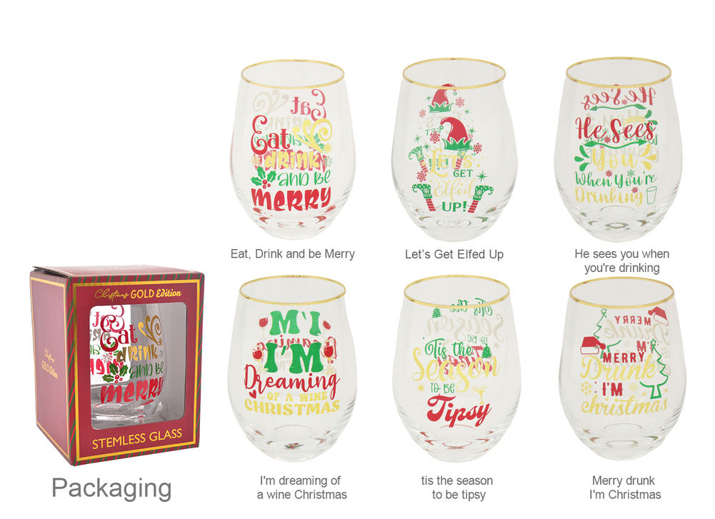 [56074] XMAS GOLD EDITION GLASS (6)