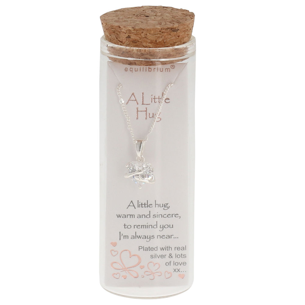 MSG BOTTLE NECKLACE LITTLE HUG