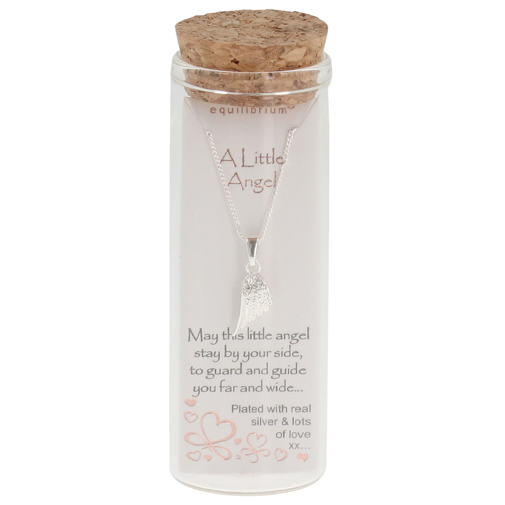 MSG IN BOTTLE NECKLACE ANGEL