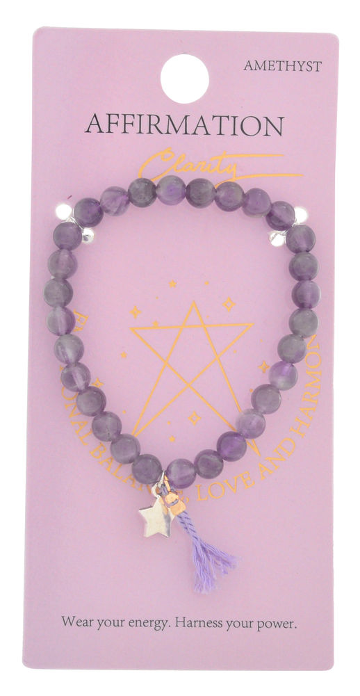 [56142] AFFIRMATION BRACELET CLARITY