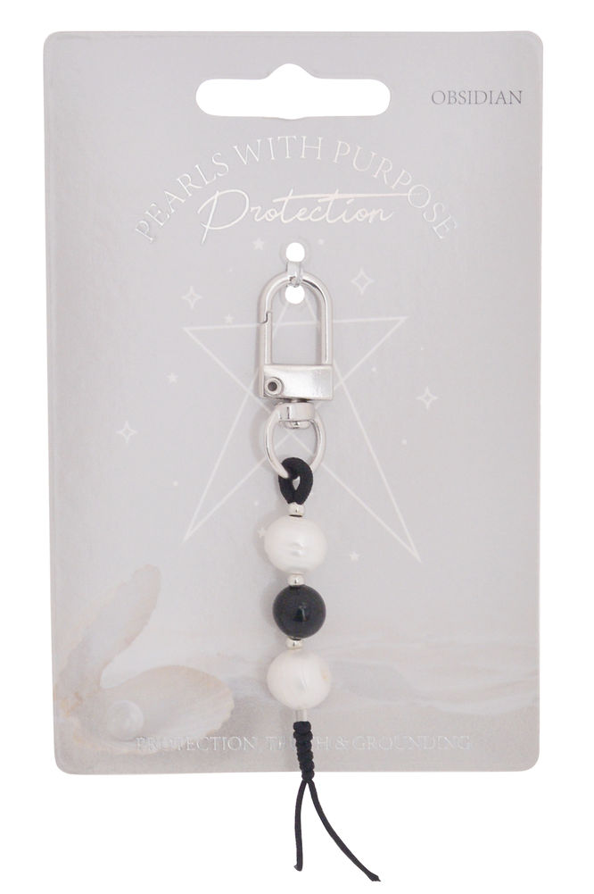 [56147] PEARLS BAG CHARM PROTECTION