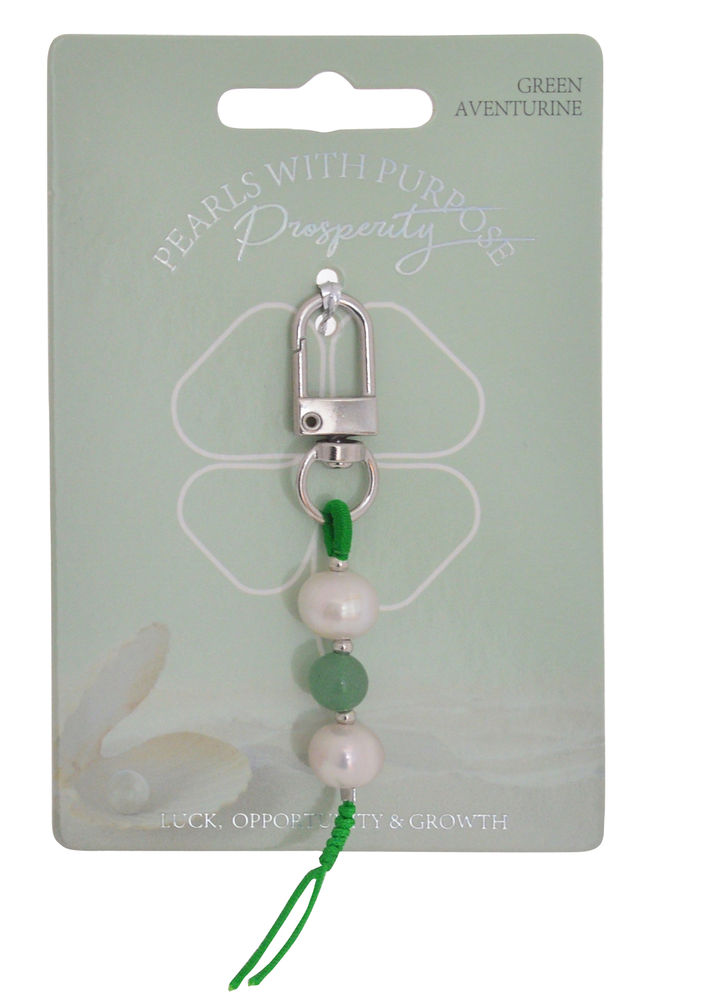 [56148] PEARLS BAG CHARM PROSPERITY