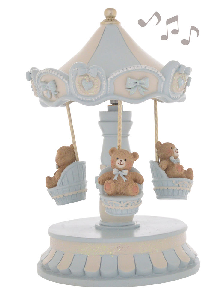 TEDDY BEAR MUSICAL BLUE