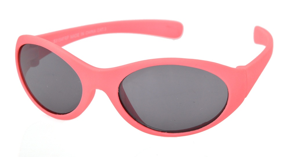 [S3154FRPP] PEACHY PINK WRAP KIDS SUNGLASS