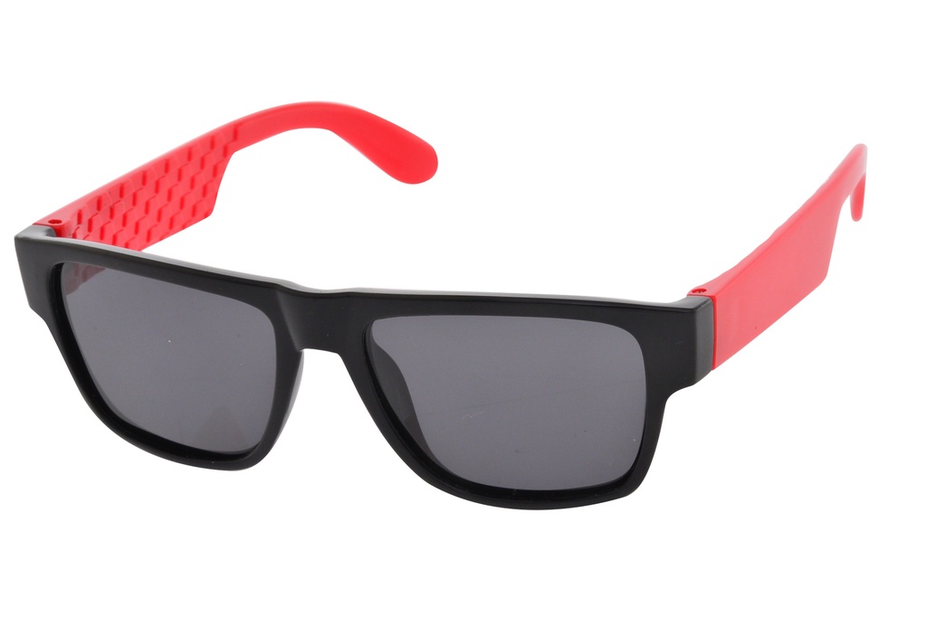 [S2143EURP] BLACK/RED BOYS POL