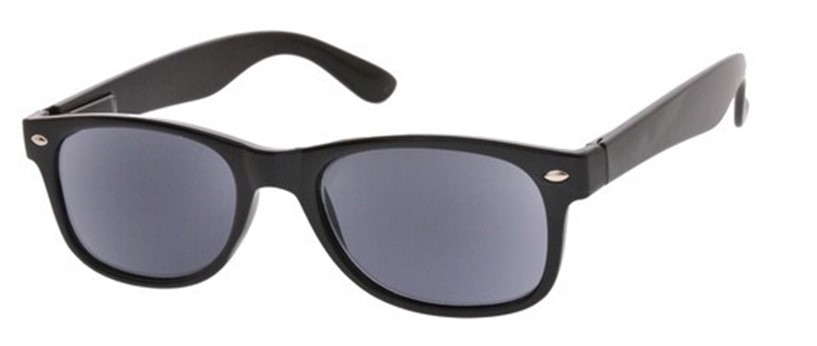 [M1660INBE] BLACK TINTED READER +3.00