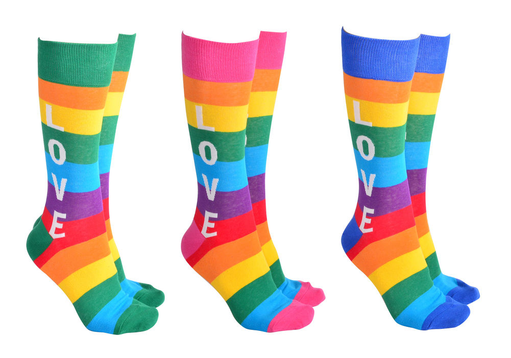 [20026] SOCK SOCIETY RAINBOW LOVE (3)
