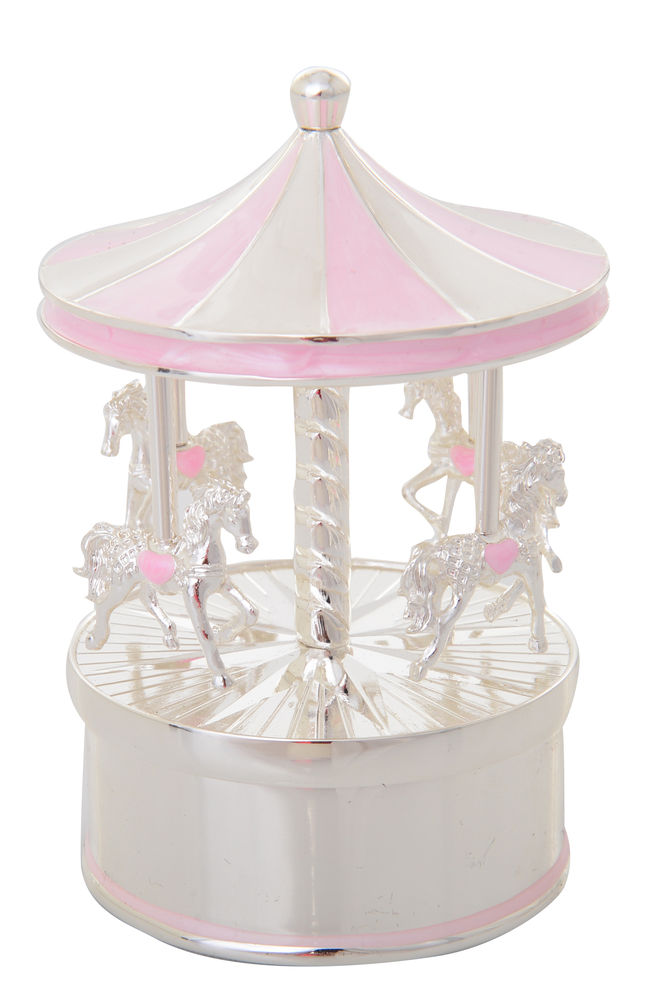 [20404] BABY GIRL MUSICAL CAROUSEL