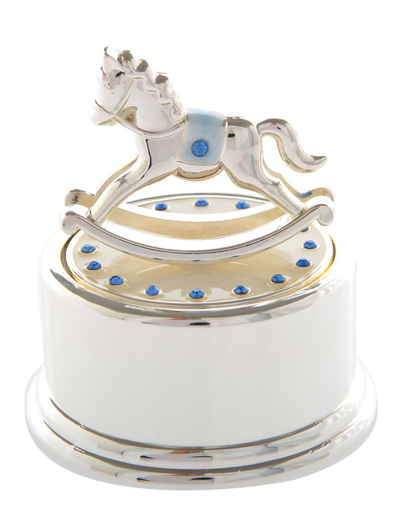 [20405] BABY BOY ROCKING HORSE MUSICAL