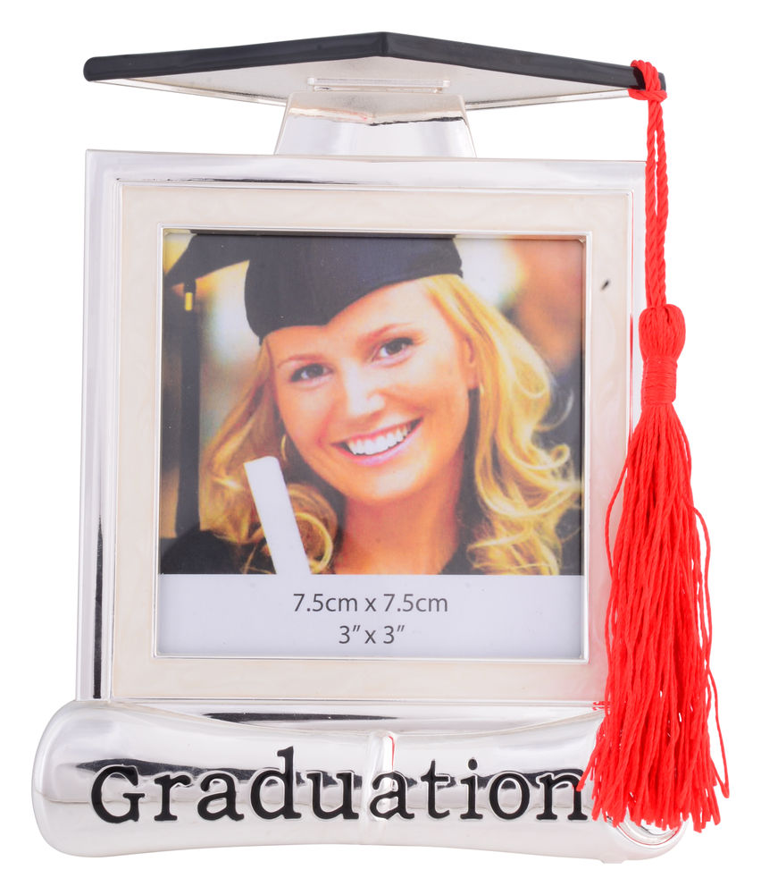 [20414] GRADUATION HAT FRAME 3X3