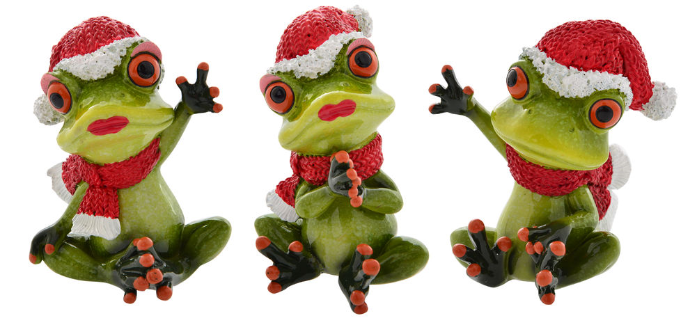 [20520] XMAS FUNNY FROGS (3)