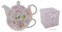 PINK HYDRANGEA TEA FOR ONE