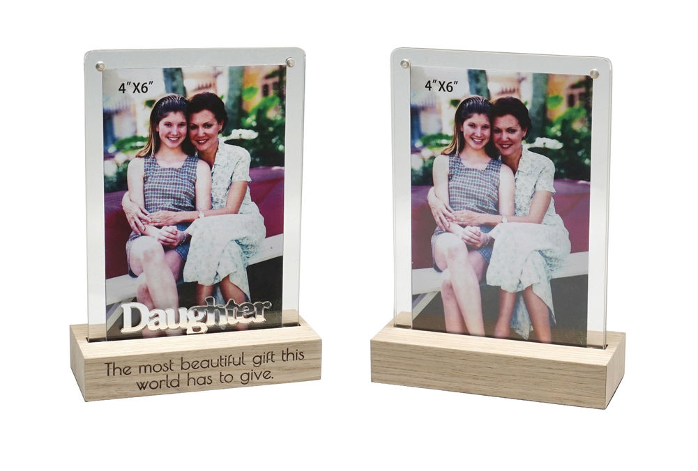 [20601] DUAL VIEW 4X6 FRAME DAUGHTER R