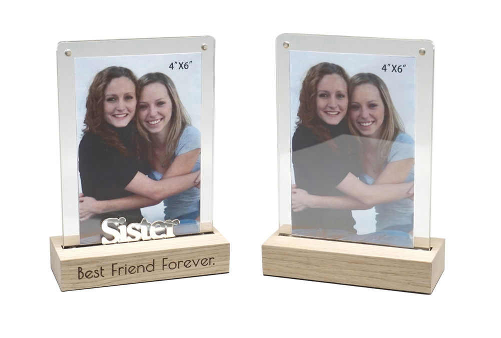 [20602] DUAL VIEW 4X6 FRAME SISTER R
