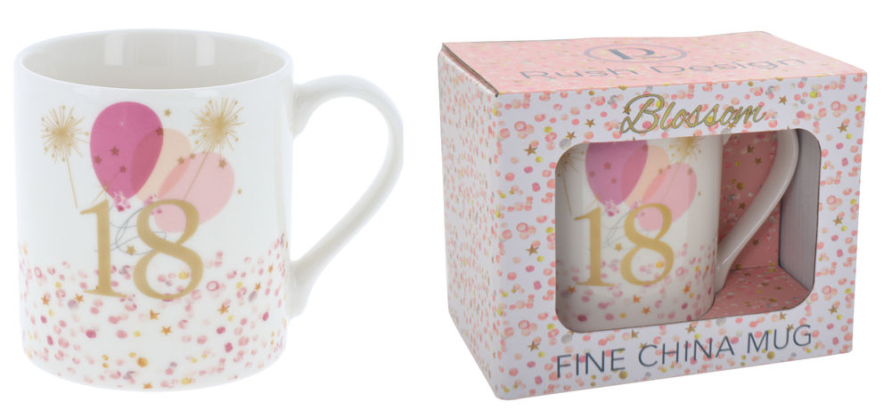 [20664] RUSH BDAY LADIES 18TH MUG R