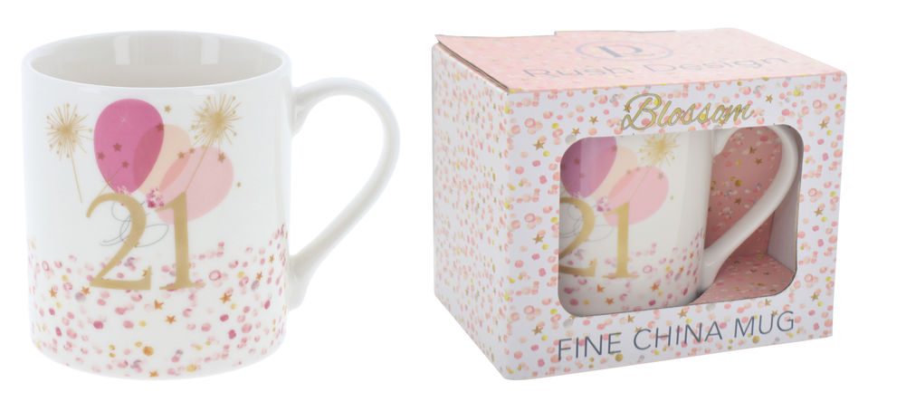 [20665] RUSH BDAY LADIES 21ST MUG R