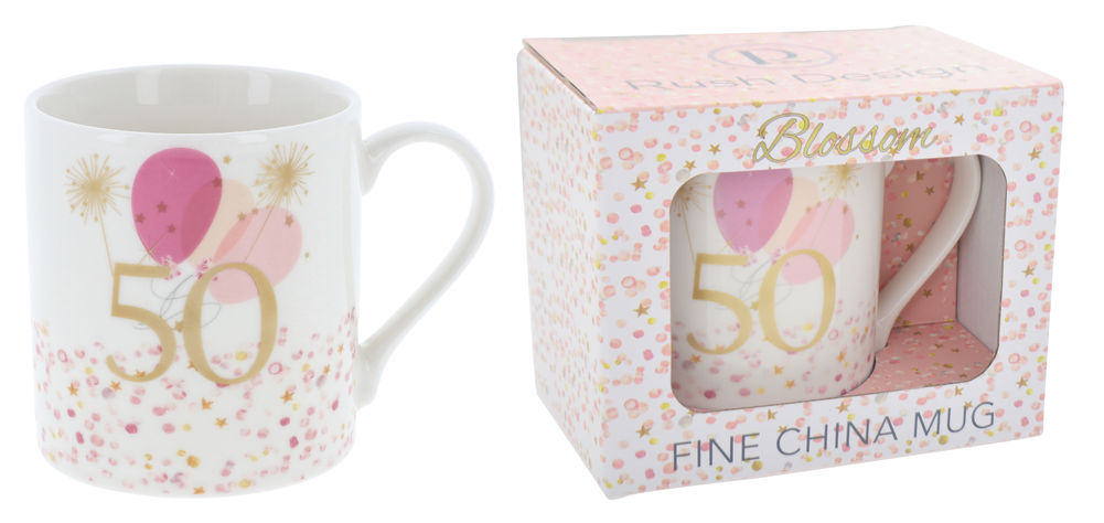 [20668] RUSH BDAY LADIES 50TH MUG R