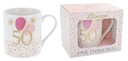 RUSH BDAY LADIES 50TH MUG R