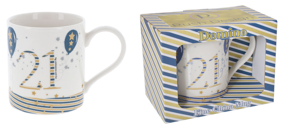 [20674] RUSH BIRTHDAY MENS 21ST MUG R