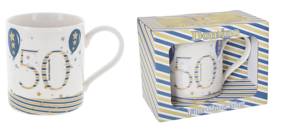 [20677] RUSH BIRTHDAY MENS 50TH MUG R