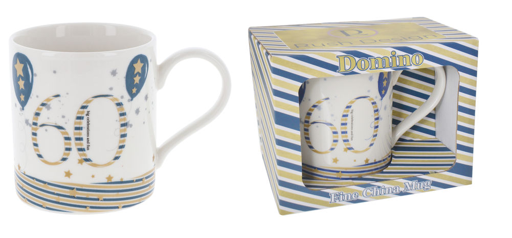 [20678] RUSH BIRTHDAY MENS 60TH MUG R