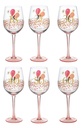 RUSH BDAY LADIES WINE GLS(6 R