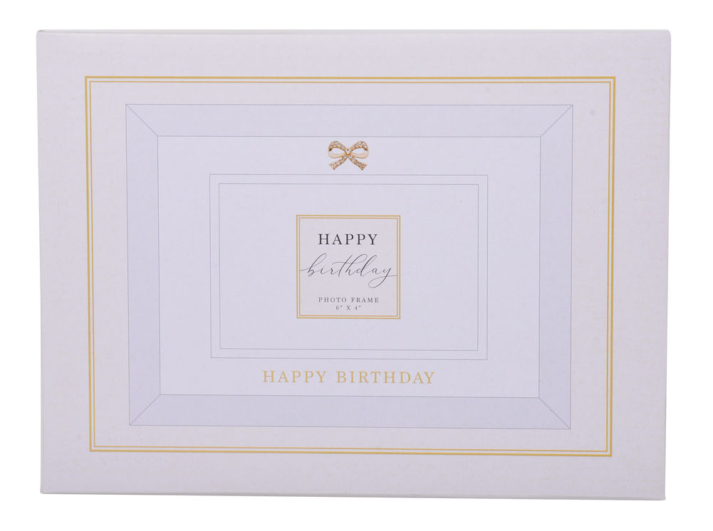 [20862] JEWELLED BIRTHDAY FRAME 6X4  R