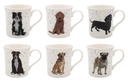 WAGGY TAILS DOG MUGS (6)     R