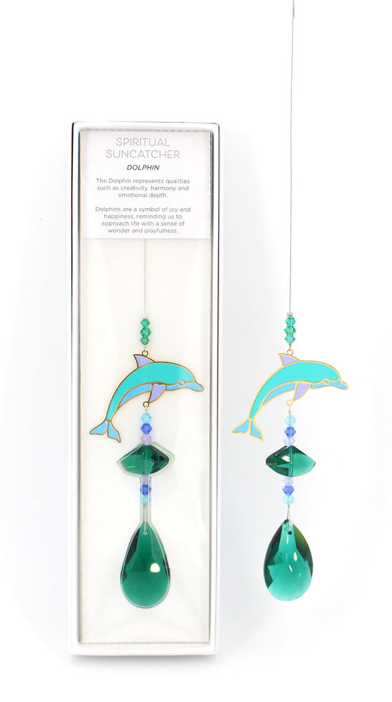 [20908] SPIRITUAL SUNCATCHER DOLPHIN