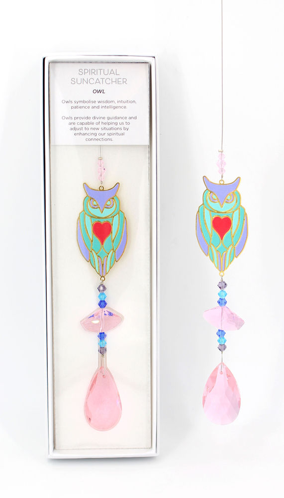 [20917] SPIRITUAL SUNCATCHER OWL