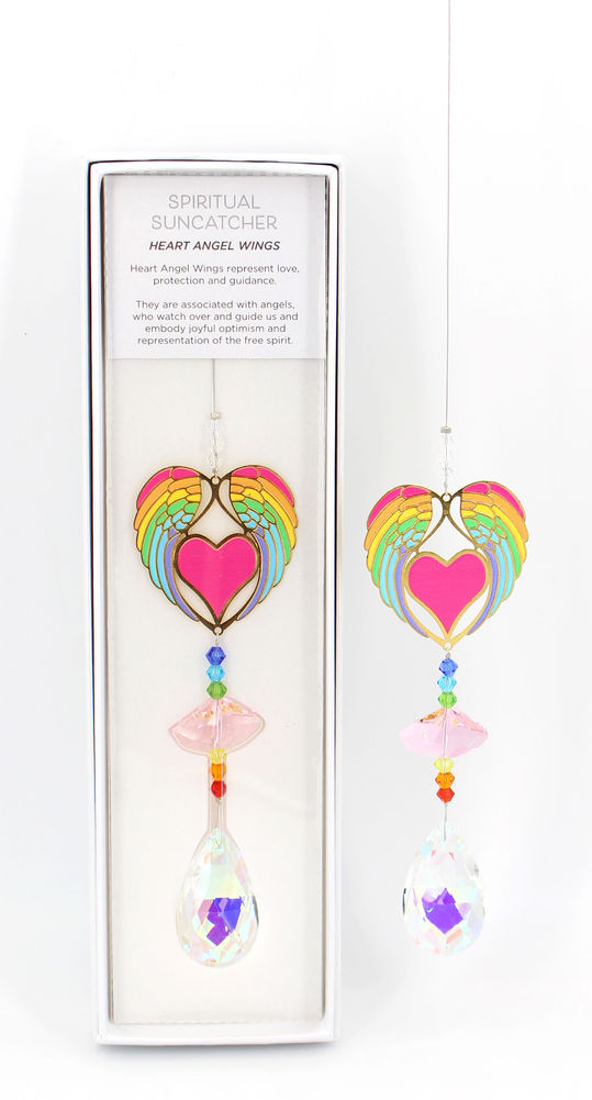 SPIRITUAL SUNCATCHER ANGEL WINGS