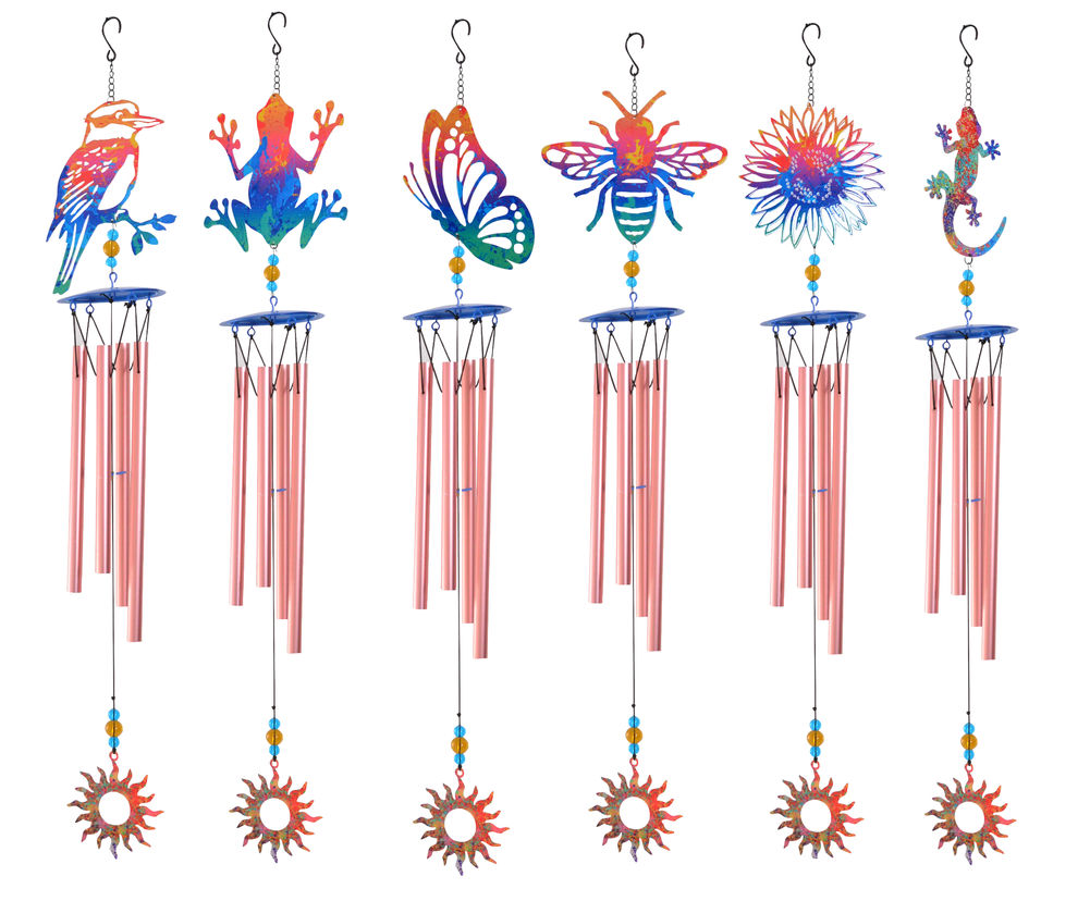 [20996] RAINBOW GARDEN CHIMES (6)    R