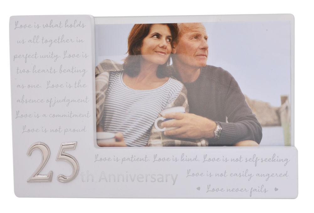 [21067] 25TH ANNIVERSARY FRAME 6X4