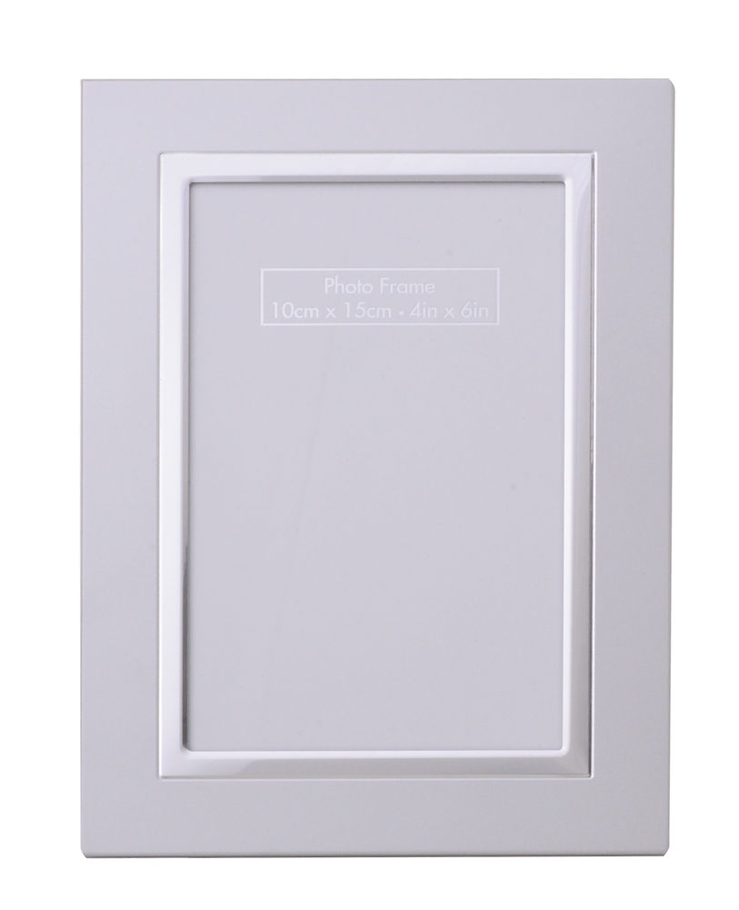 [21072] SILVER TRIM FRAME 4X6