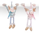 GLITTER HANGING REINDEER (2)