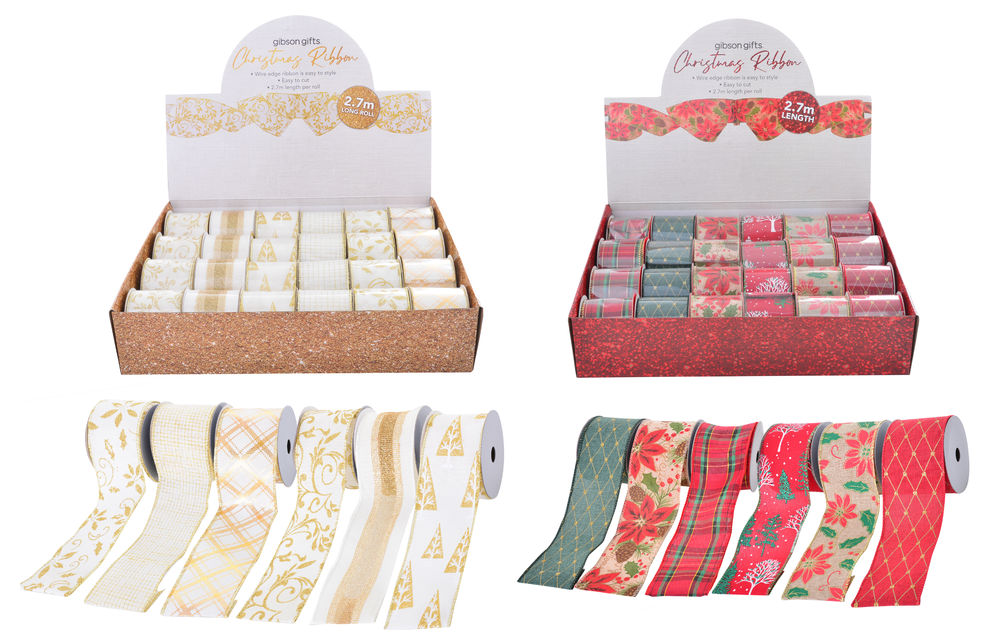 [21120] CHRISTMAS RIBBON (12)