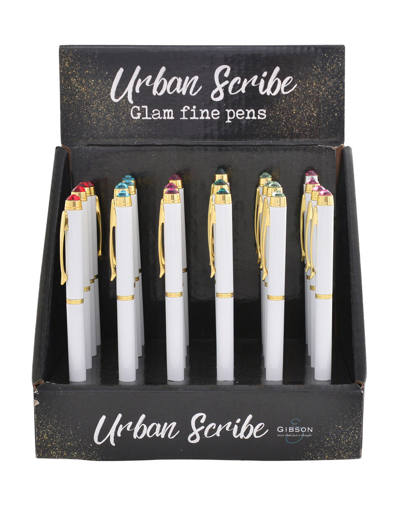 [21229] WHITE DIAMOND STYLUS PEN (6)