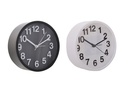 BLACK & WHITE ALARM CLOCK LGE2
