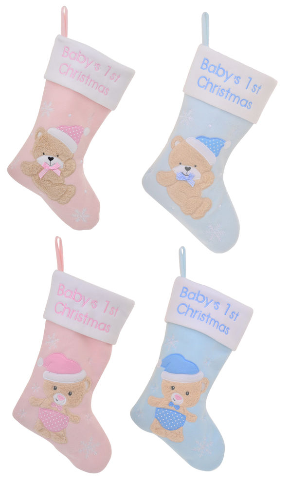 [21296] BABYS 1ST XMAS STOCKING (4)